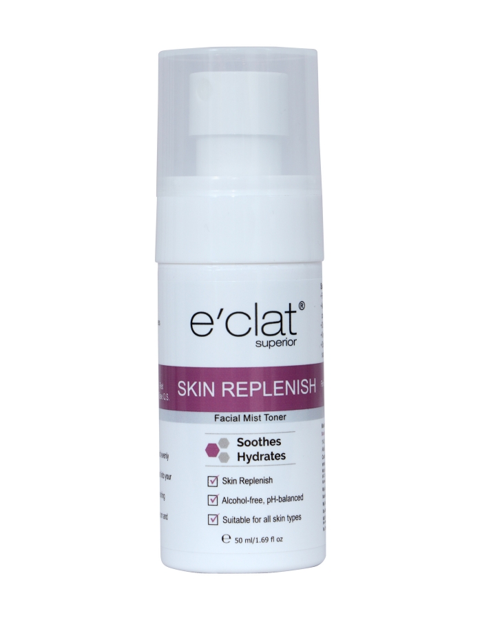 e’clat superior Skin Replenish Facial Mist Toner 50ml Eclat Official