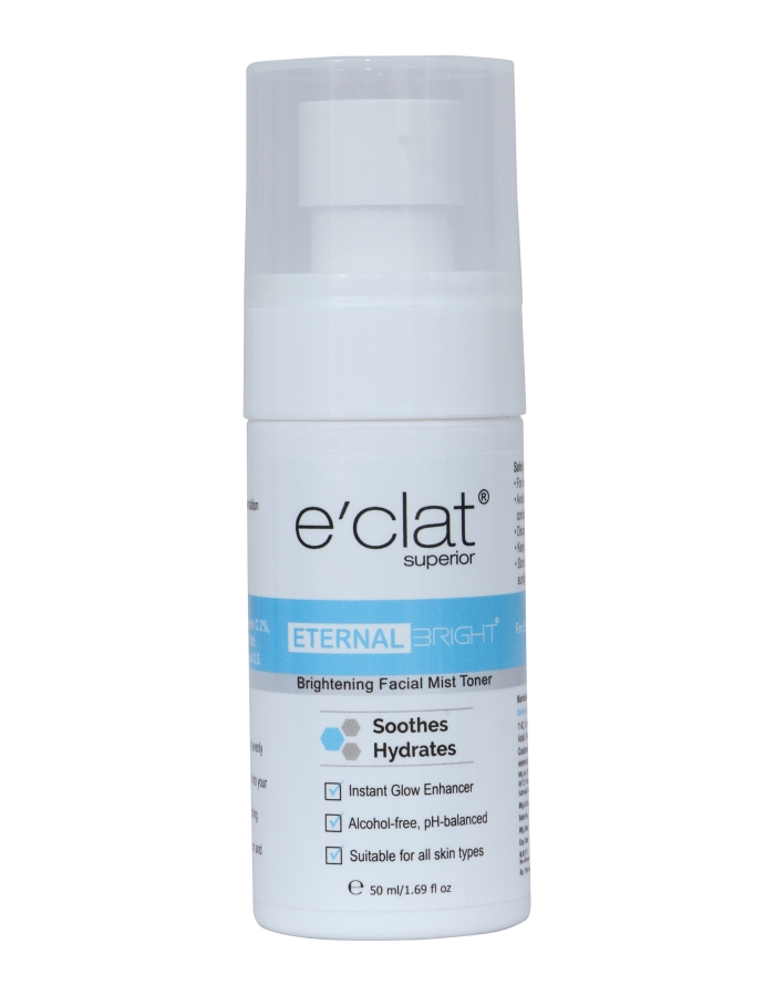 E’CLAT SUPERIOR ETERNAL BRIGHT BRIGHTENING FACIAL MIST TONER 50ML